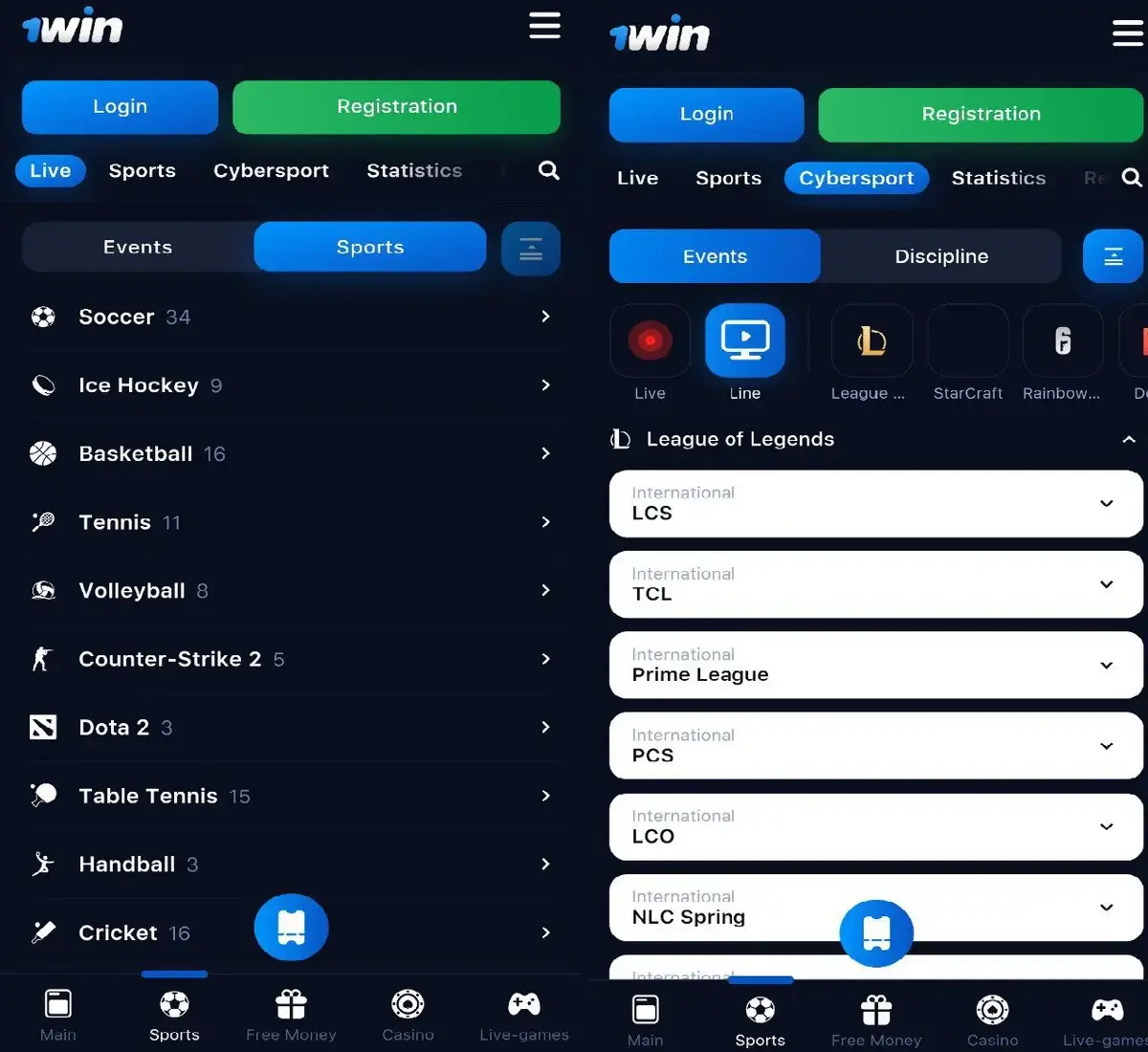 1Win App Betting