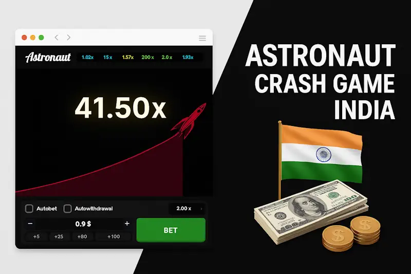 Astronaut Crash Game India