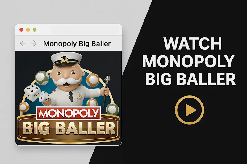 Watch Monopoly Big Baller - Live Streaming Options